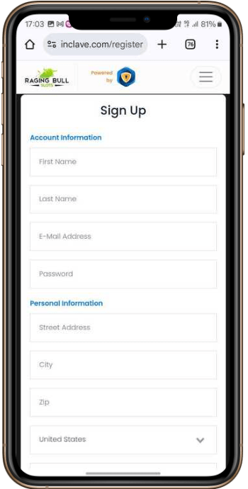 Create Your Account