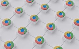 A graphic showing Google Chrome's logo