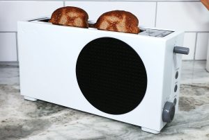 An image of the XBox Series S toaster
