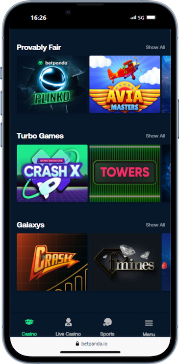 BetPanda Provably Fair Casino