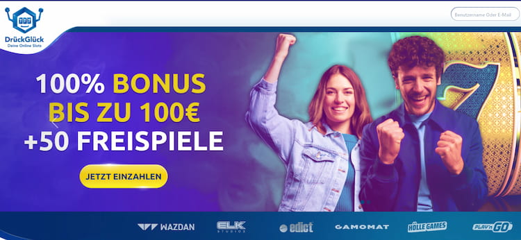 Drück Glück Casino Bonus