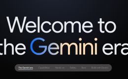 An image saying 'welcome to the Gemini era'