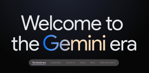 An image saying 'welcome to the Gemini era'