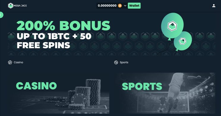 Mega Dice Casino bonus - Crash games