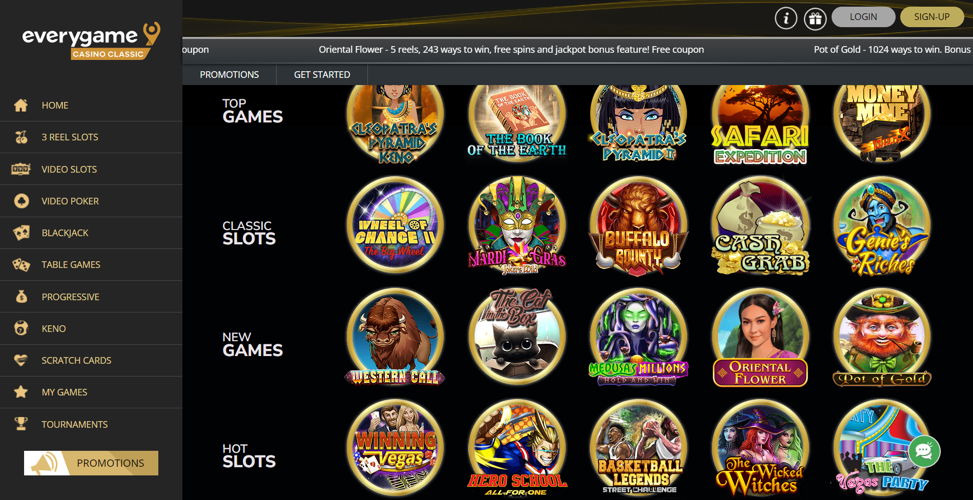 Everygame Classic Skrill Casino