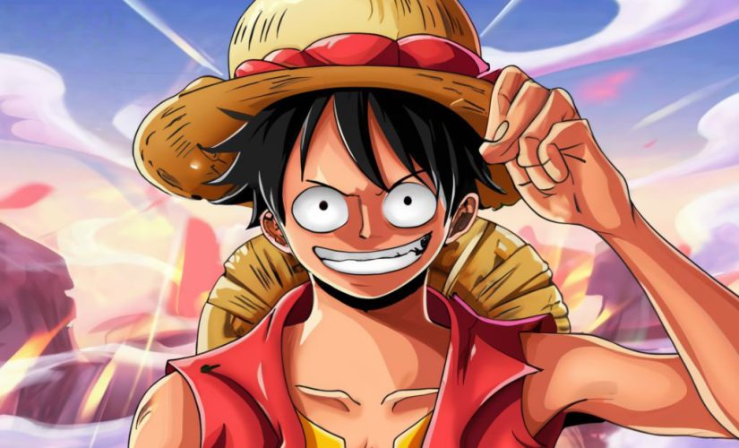 An AI generated image of Luffy in the style of Fortnite