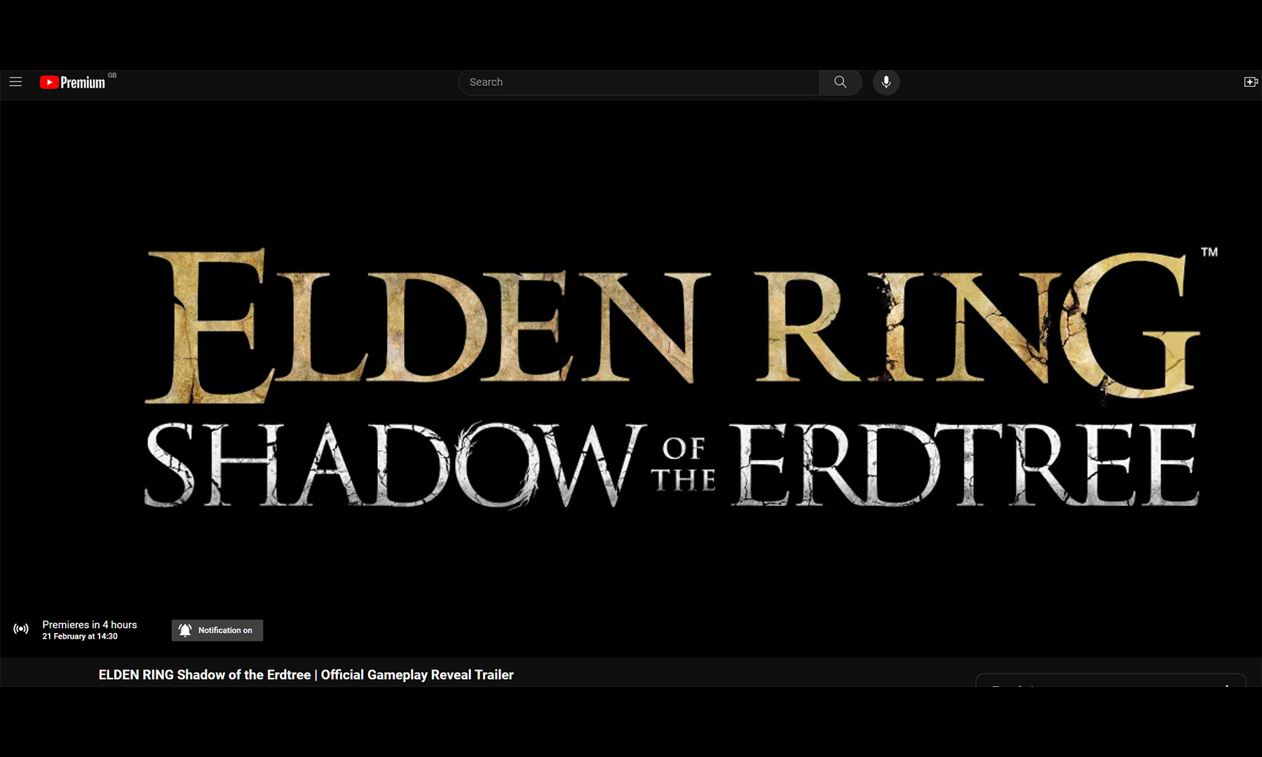 Elden Ring Shadow of the Erdtree: Real Trailer Drops Today