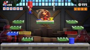 An image from Mario vs Donkey Kong on the Nintendo Switch