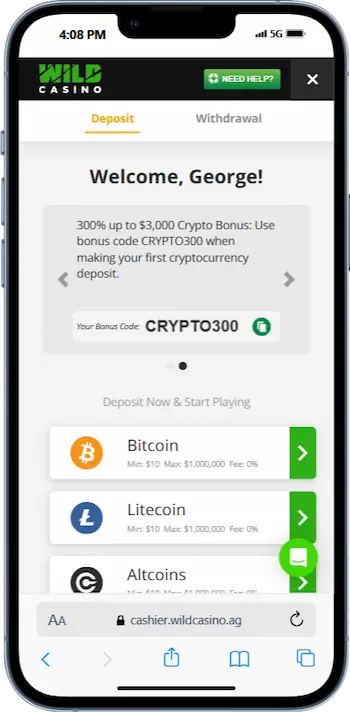 mastercard casinos 