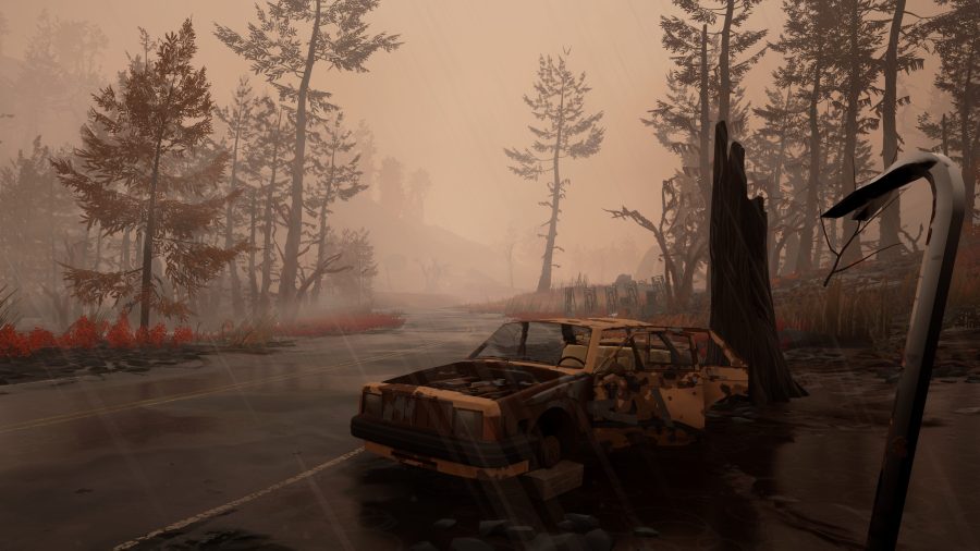 An atmospheric image from Pacific Drive.