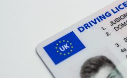 Image of a British driving license / OnlyFake instant fake ID factory