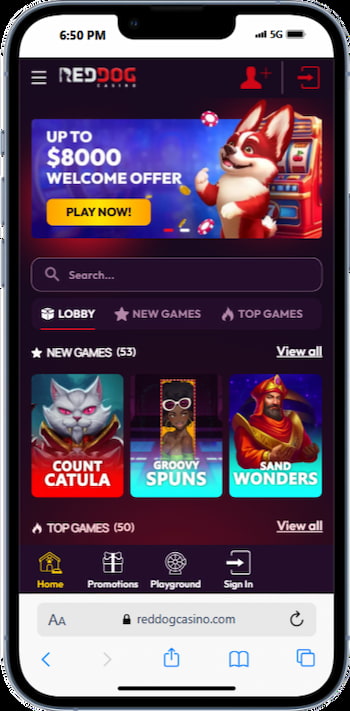 Red Dog Saucify Casino