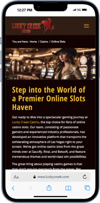 Lucky Creek Saucify Casino