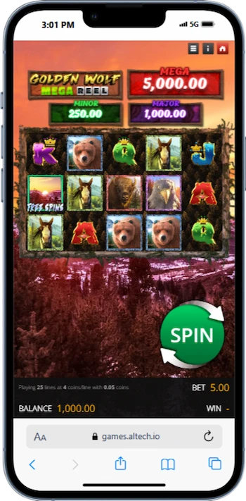 Golden Wolf Saucify Slot