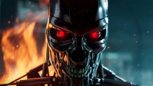 Image of a T-800 in the new Terminator game from Nacon.