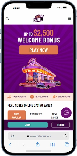 Cafe Casino betsoft