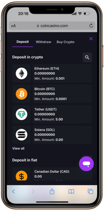 Make Your First Deposit