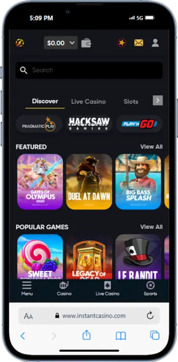 Instant Casino Review