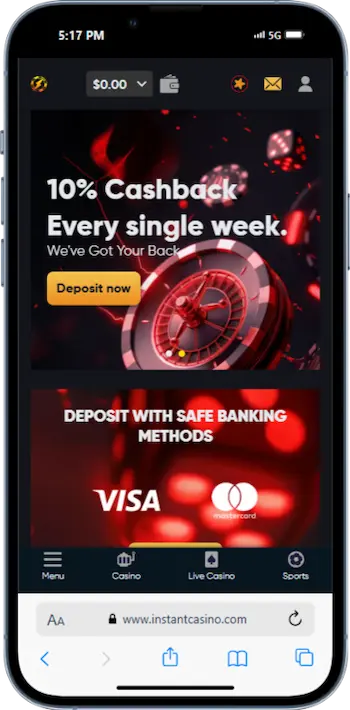 Instant Casino Review