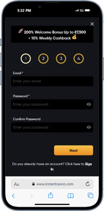 Instant Casino Review