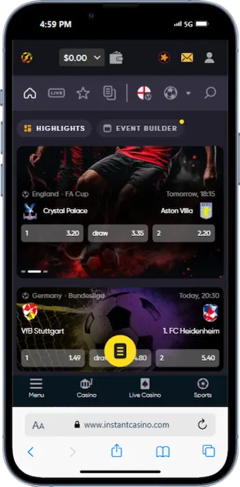 Instant Casino Review