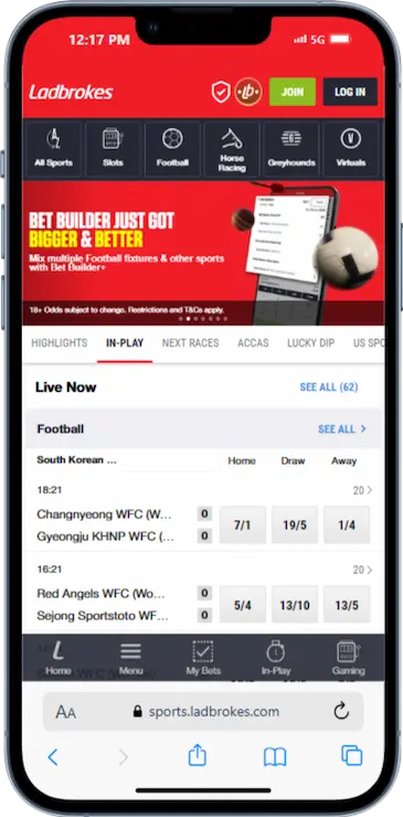 Best Bookie For Live Streaming In The UK - Ladbrokes