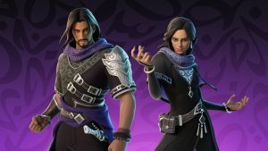 An image of the Anwar and Noorah skins from Fortnite's Lantern Fest 2024