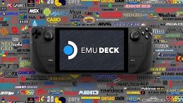 An image of EmuDeck running on a Steam Deck