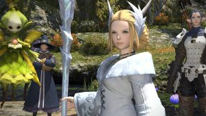 An image of characters from FFXIV Online