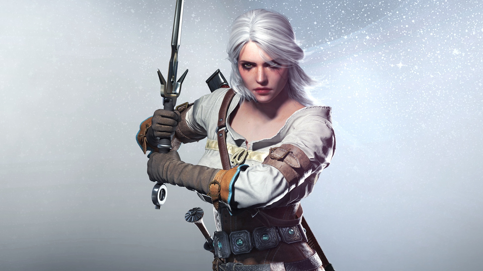 Ciri from The Witcher games