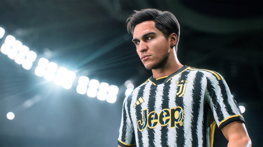 A Juventus player in EAFC 24