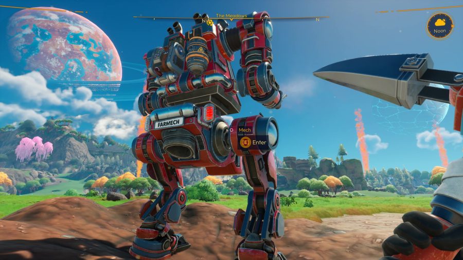 The completed Mech in Lightyear Frontier