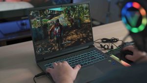 Video game Far Cry 6 being played on gaming computer
