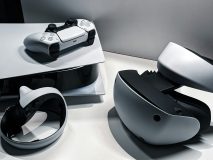 PSVR2 headset and PlayStation console