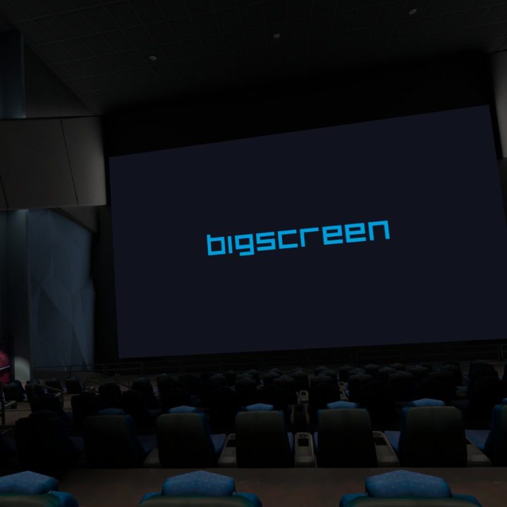 Utilize your own virtual cinema in an app like Bigscreen