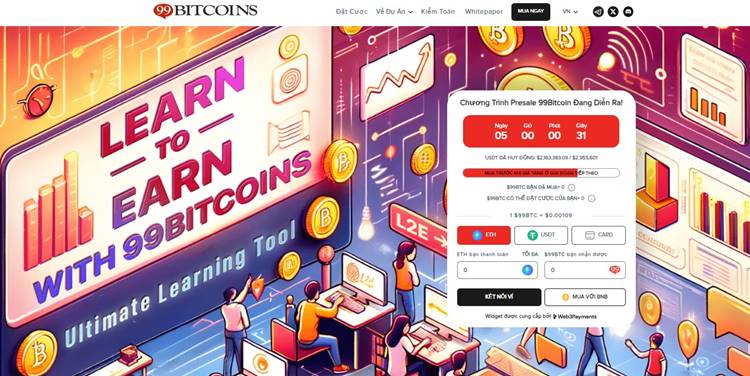 99Bitcoins - Nền tảng Learn-2-earn
