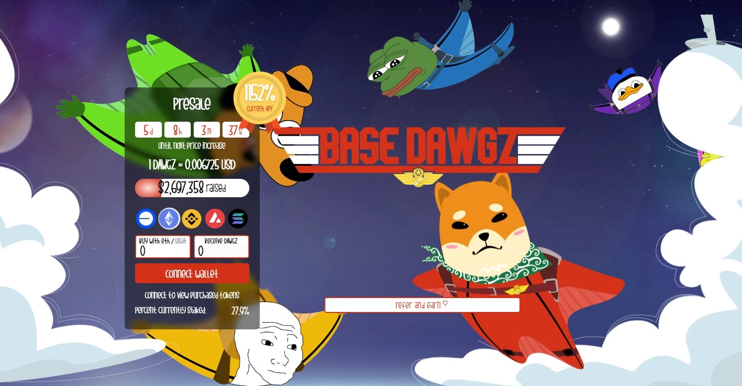 Base Dawgz - Meme coin
