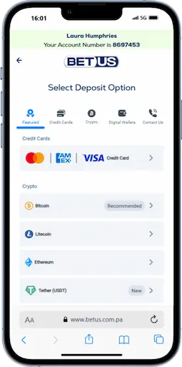 Soccer Betting Sign Up At BetUS Step 4