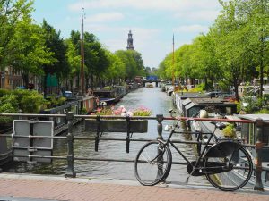 Scenic photograph from Netherlands canal