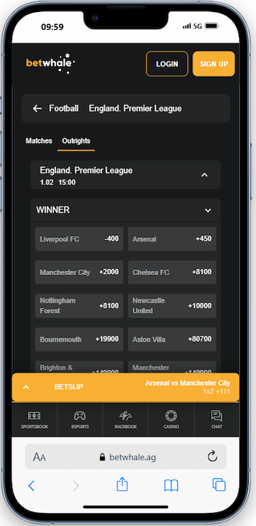 Soccer Outright Betting
