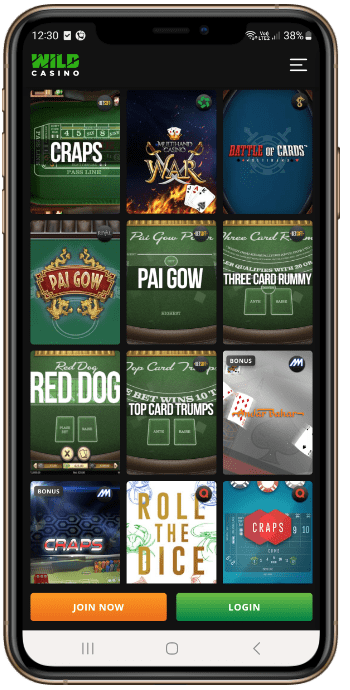 Wild Casino Craps Games
