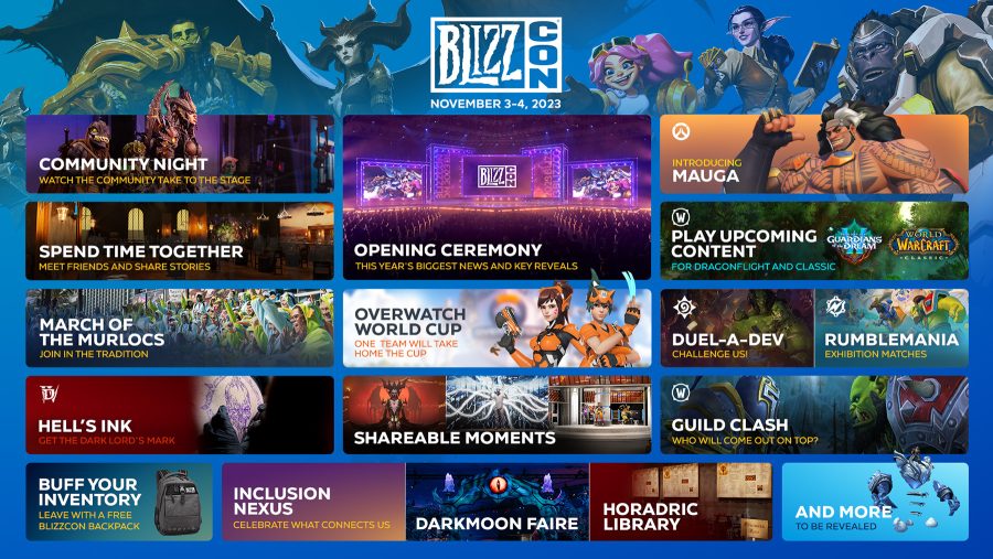 BlizzCon made a return as a live event in 2023.