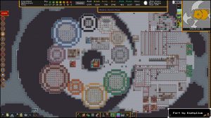 A screenshot from the Steam version of Dwarf Fortress