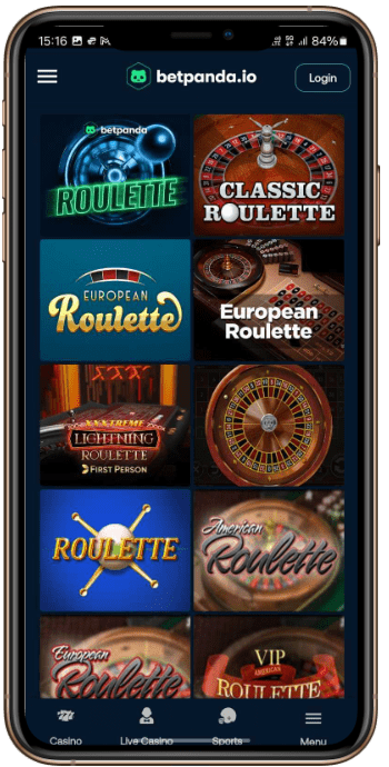 BetPanda BTC Roulette