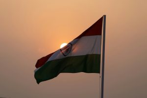 Image of Indian flag in the sun / A joint operation by law enforcement agencies in India and the US has tackled a $360 million crypto-funded drug ring