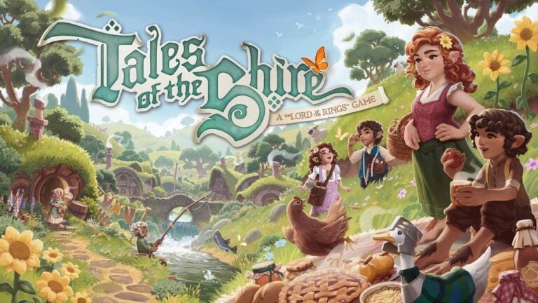 The title screen from Tales of the Shire