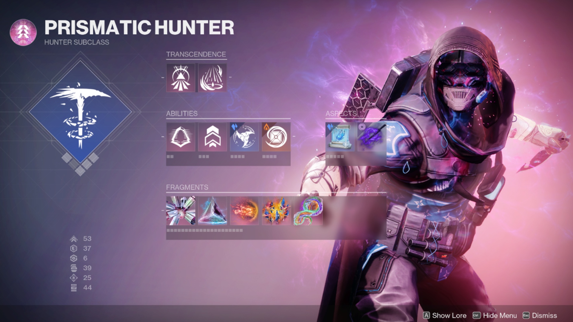 The Hunter Prismatic class in The Final Shape