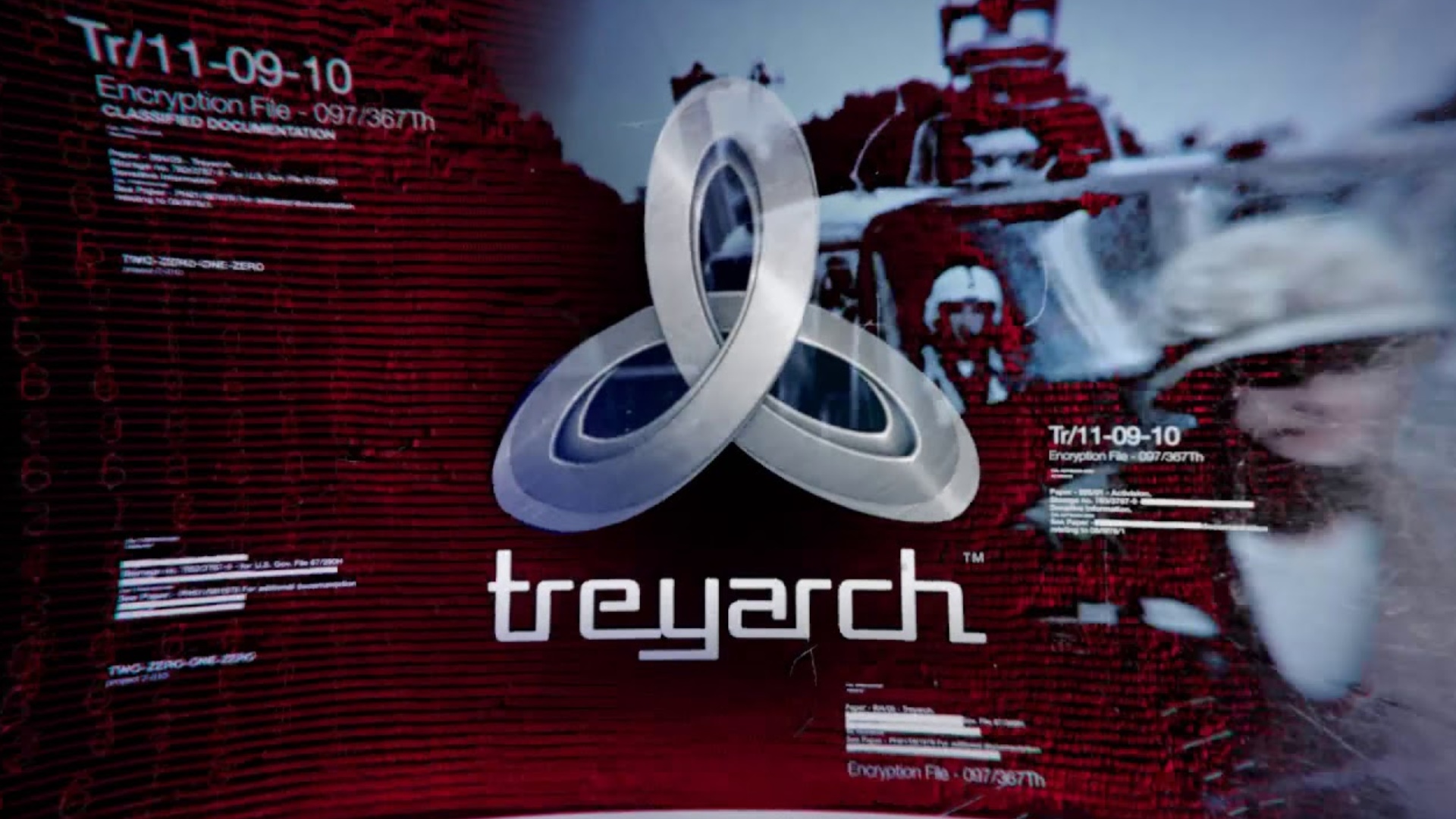 The Treyarch logo from one of the Black Ops titles