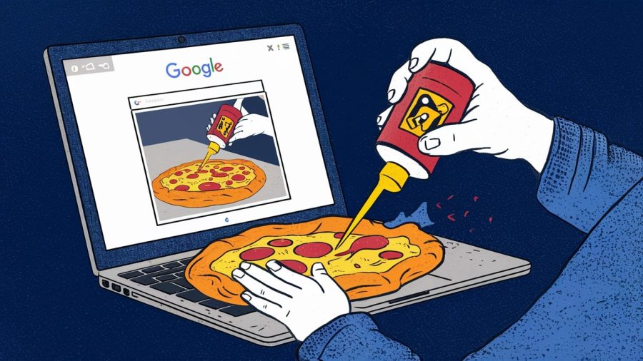 Google’s new AI search is going well, it’s telling people to add glue to pizza and eat rocks