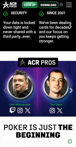 ACR Poker Mobile